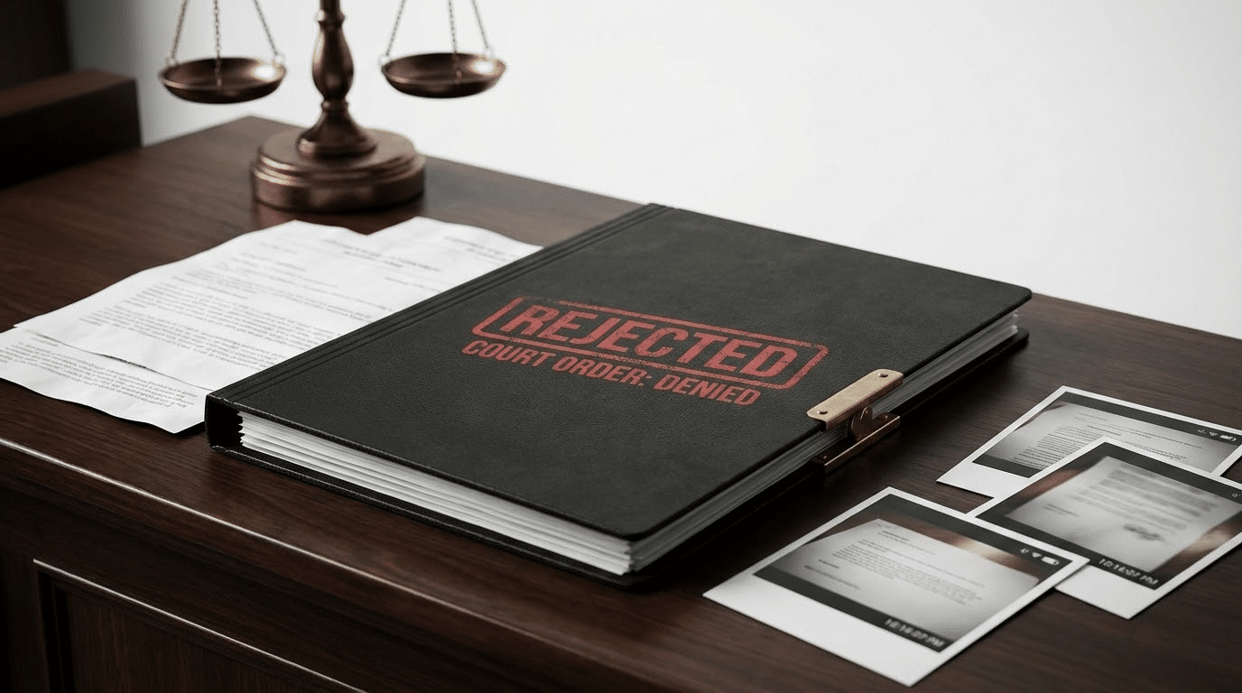 מה קורה לראיות שהושגו ללא צו שיפוטי