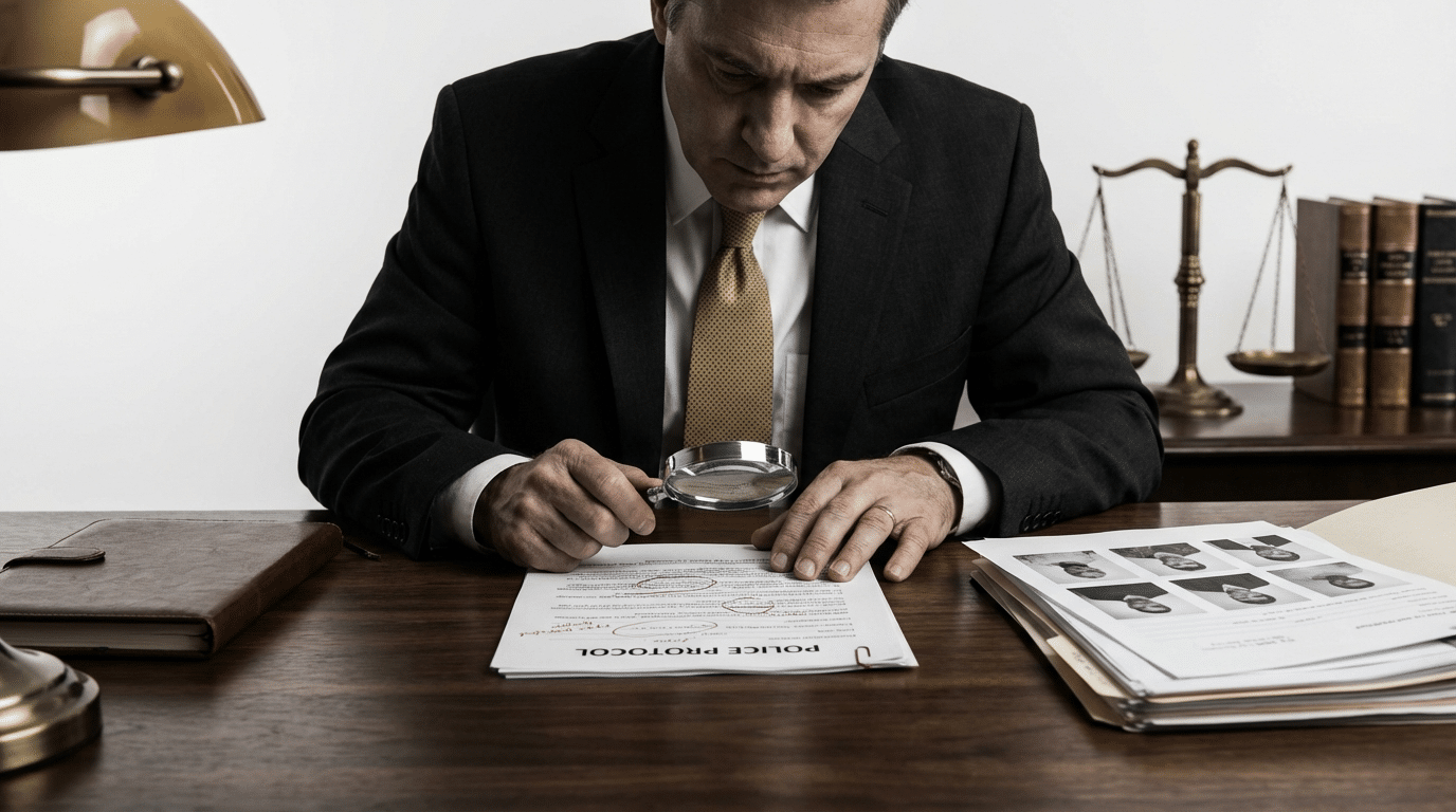 מה קורה בפועל כשחשוד מזוהה או לא מזוהה במסדר