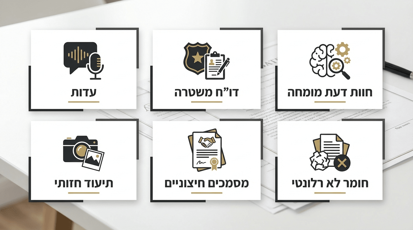 מה נחשב לחומר חקירה